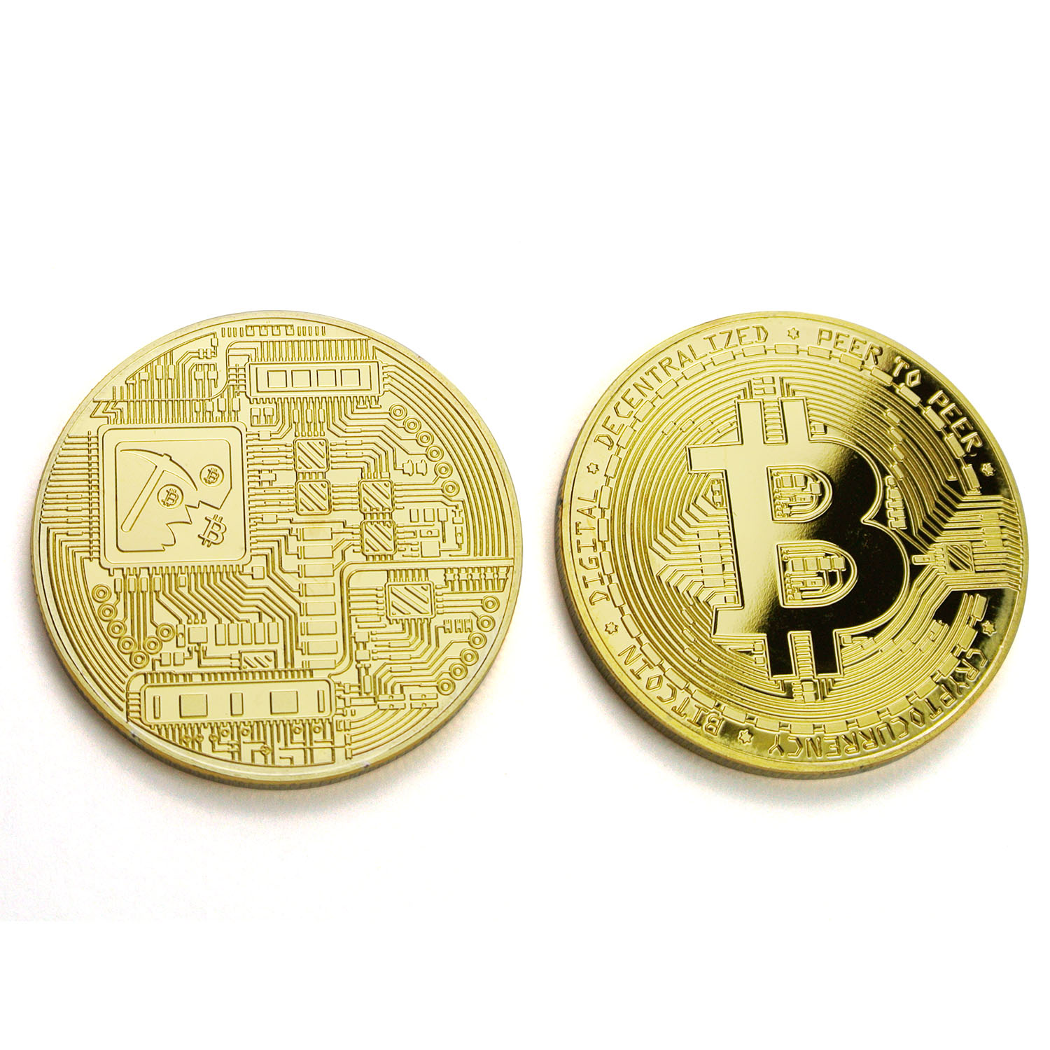 Heißer verkauf metall gold versilbert bit münze kunstsammlung geschenk kupfer 3d litecoin bitcoin münze