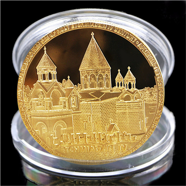 Vergoldung von Souvenir-Gedenkmünzen
