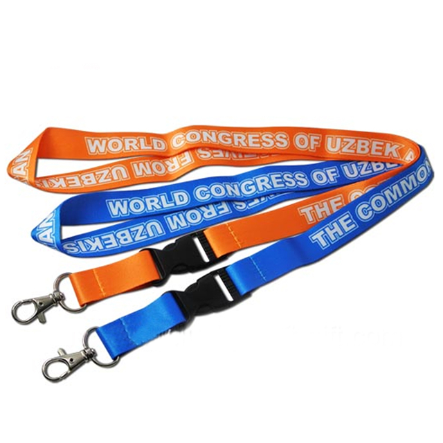 Dye Sublimation Design Lanyard Polyesterseil