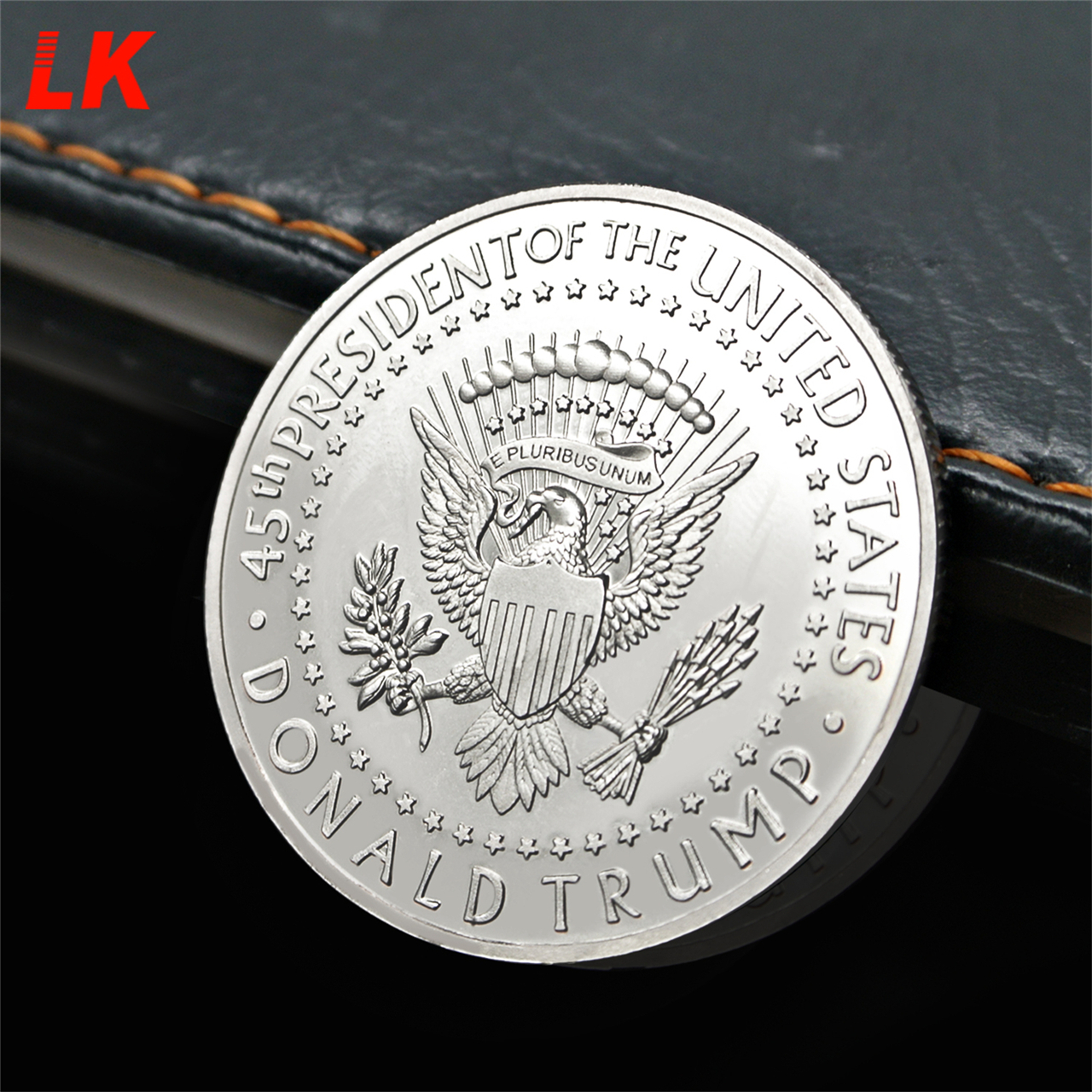 2020 Joe Biden & Harris Collectible Challenge Coins, Biden US-Präsident DNC ​​Siegesgoldmünze mit Seilkante