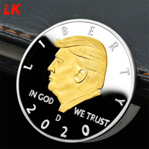 Donald Trump 2024 Challenge Coins, Keep America Great Vergoldete Münze für die Wiederwahlkampagne des Präsidenten der Vereinigten Staaten