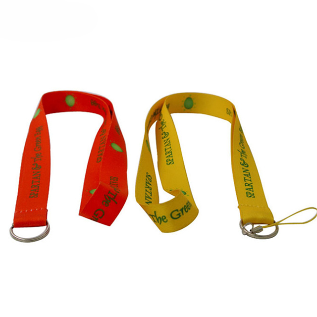 Werbebedrucktes Nylon-Lanyard mit Haken