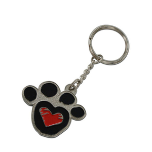 Personalisierte gravierte Hunde-Schlüsselanhänger Schlüsselanhänger für Mädchen