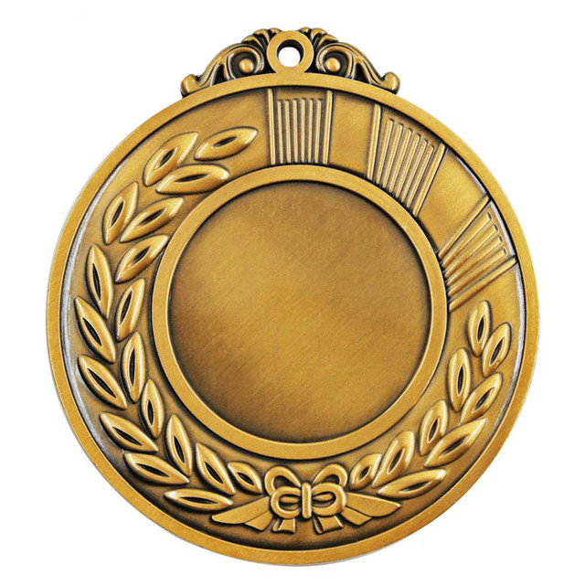 Gold-Silber-Kupfer-Blank-Medaille