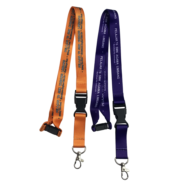 Custom Dye Sublimation Schlauchförmiges Polyester-Lanyard-Band