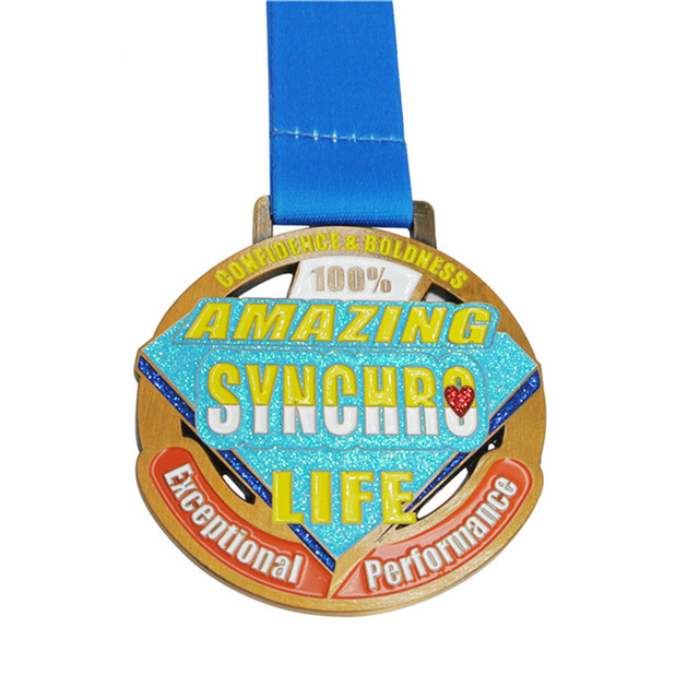 benutzerdefinierte personalisierte Marathon-Laufmedaille zum Verkauf