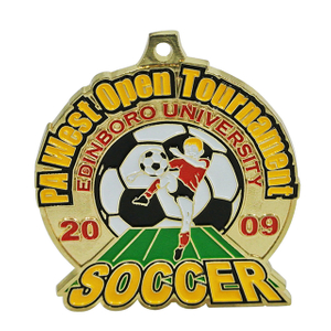 Gold-Fußball-Fußball-Medaille