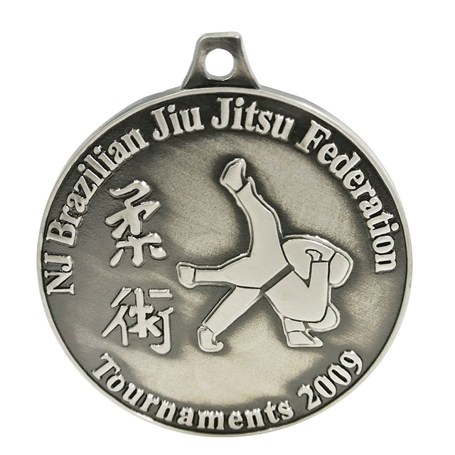 Maßgeschneiderte personalisierte Gold-Taekwondo-Karate-Sportmedaille
