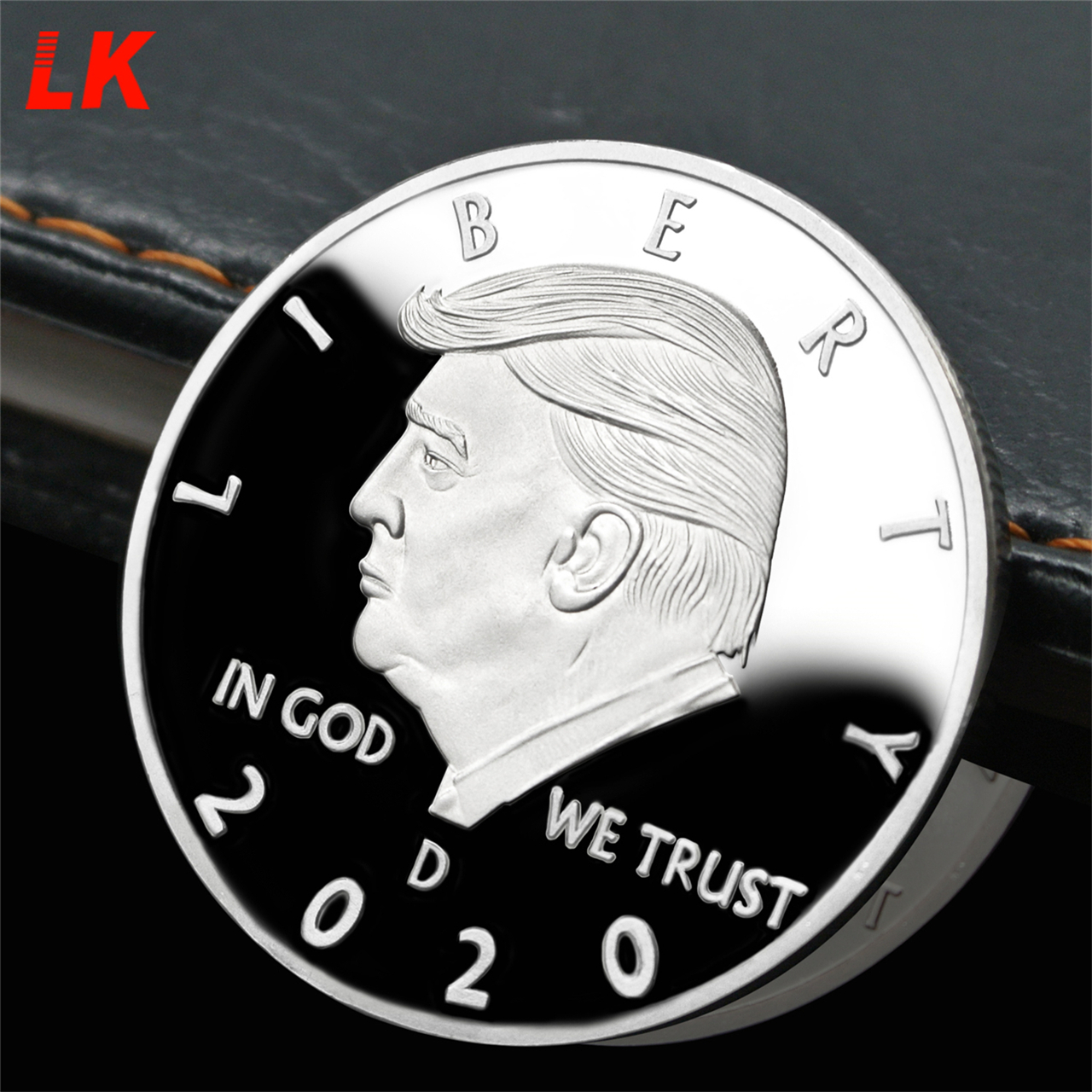 Save America again Souvenir Personal Custom Coin Metall Gold Silber Trumpf-Herausforderungsmünze Trumpfmünze 2024 mit Kunststoffbox