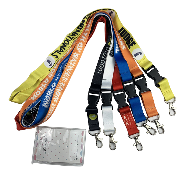 Custom Dye Sublimation Schlauchförmiges Polyester-Lanyard-Band