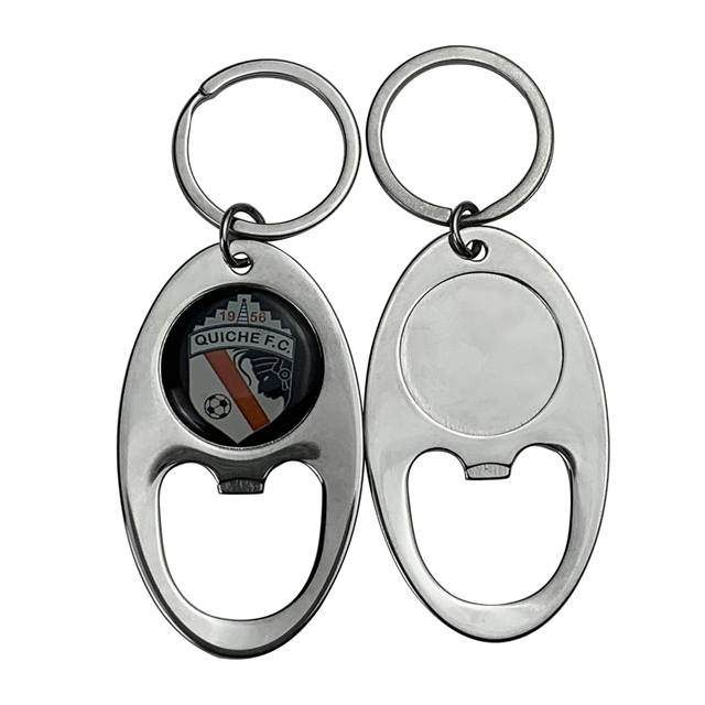 Custom Blanks Schlüsselanhänger aus Metall mit Logo